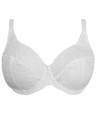 Marks And Spencer - - M&5 WHITE Fleur Lace Underwired Non-Padded Full ...