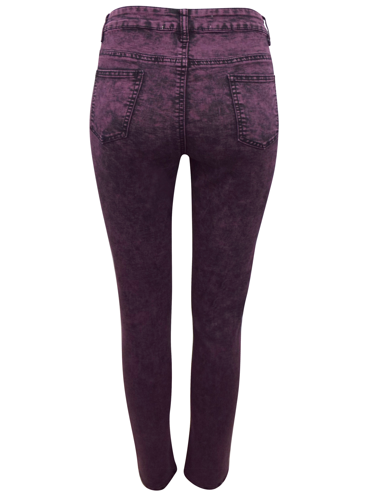 plus size acid wash jeggings