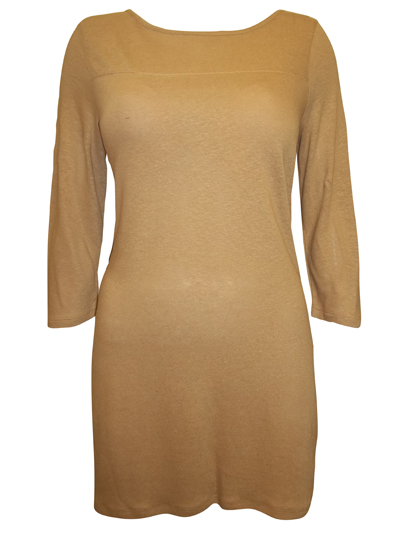 Marks and Spencer - - M&5 NEUTRAL Scoop Neck 3/4 Sleeve Tunic - Size 10 ...