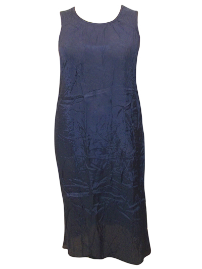 Ulla Popken PLUS - - Ulla Popk3n Tropical BLUE Crinkle Dress - Size 20/ ...