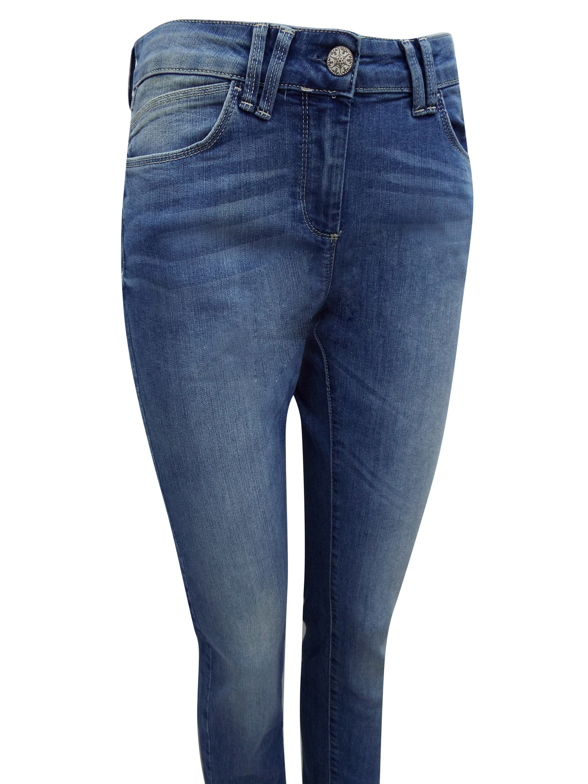 Marks and Spencer - - M&5 LIGHT-BLUE 5-Pocket Stretch Denim Jeggings ...